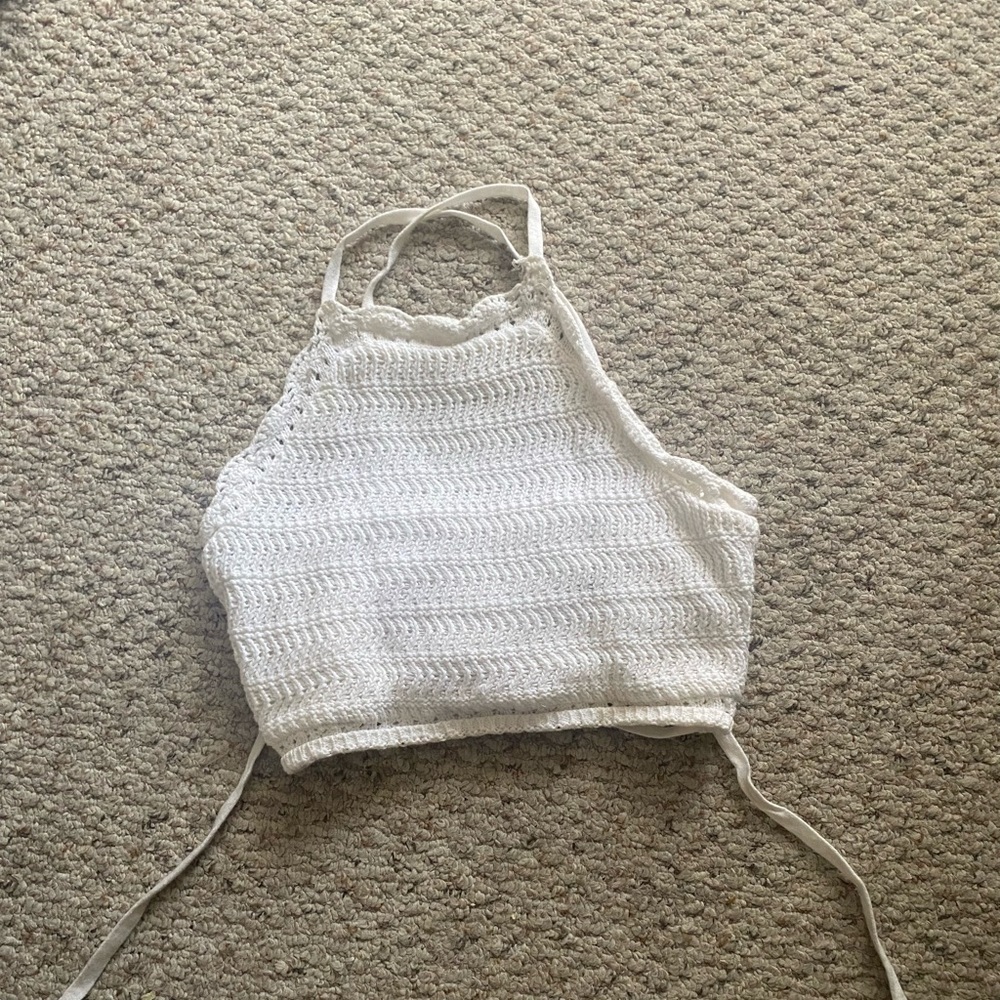 Hollister Crochet Sleeveless Top